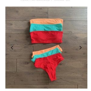 “Kimmie” bikini set Haute Swimwear